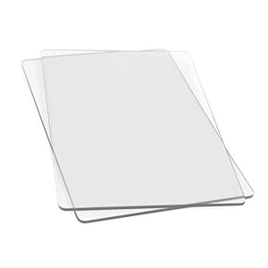 Sizzix 655093 Piani da Taglio Standard, 1 Paio, Plastico, 22.5 x Trasparente