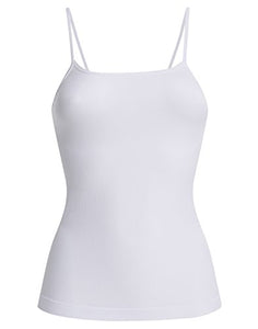 UnsichtBra Pacco da 3 Canottiera Donna in Microfibra con XXL-3XL, 3 X Bianco - Ilgrandebazar