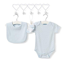 Carica l'immagine nel visualizzatore di Gallery, Set Regalo Bambino Neonato – Scatola dei Ricordi in Blu Con Vestiti per BLU