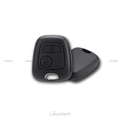 Cover Chiave Guscio Telecomando 2 Tasti Peugeot 106 107 206 207 208 407 806...