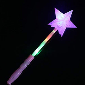 STOBOK Bacchette magiche Luminose LED Forma Stelle Bacchetta Come mostrato