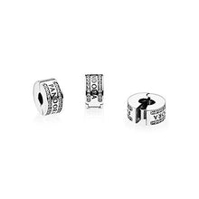 Carica l&#39;immagine nel visualizzatore di Gallery, Pandora 792056CZ Forever Clip per bracciali Donna, Argento Sterling 925 - Ilgrandebazar