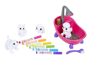 CRAYOLA Washimals Set Attività, per Colorare e Fare il Bagnetto ai Cuccioli,...
