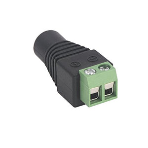 VCE 6 paia di connettori alimentazione DC maschio femmina 5,5 mm x 2,1 mm...
