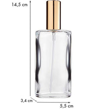 Carica l&#39;immagine nel visualizzatore di Gallery, Fantasia, Vaporizzatore per profumo vuoto, in vetro trasparente, con...