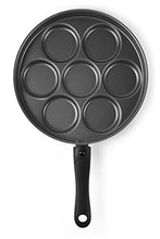 Carica l&#39;immagine nel visualizzatore di Gallery, Excelsa Disco Cook Padella 7 Scomparti per Pancake/Crepes, Diametro: 28 cm,...
