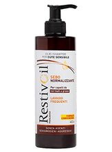 Carica l'immagine nel visualizzatore di Gallery, RestivOil Fisiologico Shampoo Nutriente per Capelli, Olio Fisiologico con Azione Idratante Protettiva e Riparatrice, per Capelli da Normali a Grassi, 400 ml