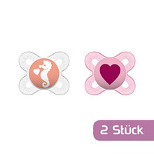 Carica l'immagine nel visualizzatore di Gallery, MAM - Succhietti in silicone Perfect Start, con custodia, per bambini...