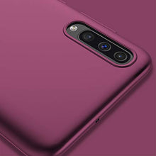 Carica l'immagine nel visualizzatore di Gallery, X-level Cover Samsung Galaxy A50, [Guardian Series] Ultra Sottile Vino Rosso