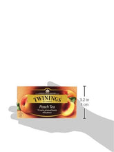 Carica l&#39;immagine nel visualizzatore di Gallery, Twinings - Tè nero, aromatizzato alla pesca - 50 g