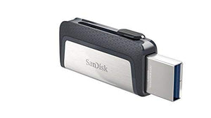 Sandisk Ultra Dual USB Drive Type-C 64 GB, 3.1 Type 64 Nero/Argento