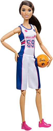Barbie- Giocatrice di Basket Snodata, FXP06 - Ilgrandebazar
