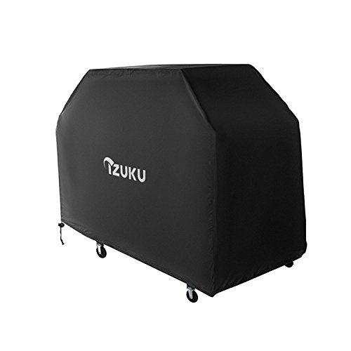 IZUKU Copertura Barbecue Impermeabile Telo Protettivo per BBQ Grill Anti Pioggia Polvere Sole Neve Tessuto Oxford 145x61x117cm
