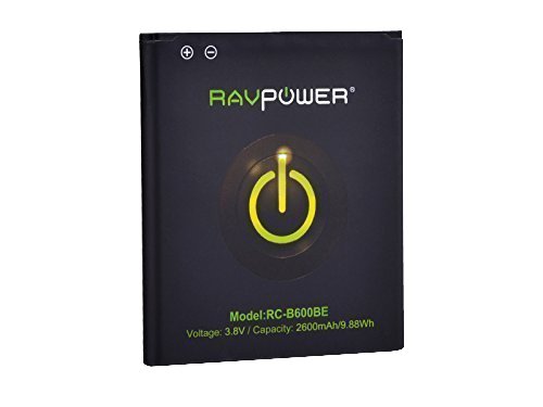 RAVPOWER Batteria Galaxy S4 2600mAh di Ricambio,GT-i9500,... - Ilgrandebazar