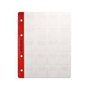PELLER'S 10 Fogli per Collezione, 20 Tasche 35mm X 40mm su Ogni Pagina, per... - Ilgrandebazar