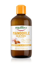 Carica l'immagine nel visualizzatore di Gallery, Equilibra Corpo, Olio di Mandorle Puro, Olio di Mandorle Dolci, Protettivo, Nutriente ed Elasticizzante, Aiuta a Prevenire le Smagliature in Gravidanza o Durante una Dieta Ipocalorica, 250 ml