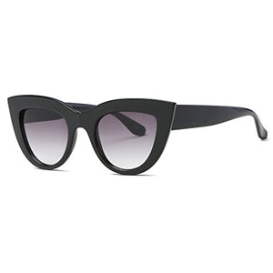 kimorn Occhi Di Gatto Occhiali Da Sole Per Donna Cerniere In Nero&fumo - Ilgrandebazar