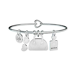 Borsa I love shopping, Unica, Argento - Ilgrandebazar