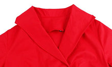 Carica l'immagine nel visualizzatore di Gallery, VERNASSA Vestiti Retro 50s, Vintage 3/4 Manicotto Audrey L, 1523-rosso