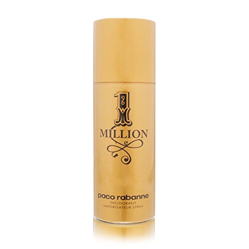 Paco Rabanne 1 Million Deodorante Spray, Uomo, 150 ml 150 - Ilgrandebazar