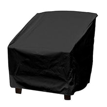 Carica l&#39;immagine nel visualizzatore di Gallery, Terrazza Copertura per Sedie Anti Polvere Anti-UV Impermeabile Rip Black - Ilgrandebazar
