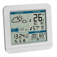 Carica l&#39;immagine nel visualizzatore di Gallery, TFA Dostmann Sky Stazione meteorologica Radio, Bianco, (L) 123 x (B) 52 x... - Ilgrandebazar