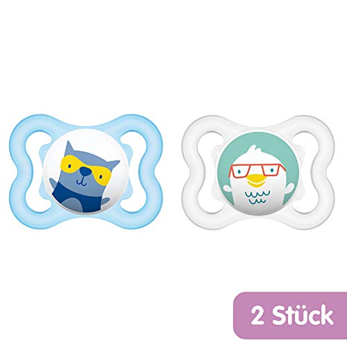 MAM 66667411 - Air, Ciuccio in silicone 0-6 mesi, bambino Monate - Junge - Ilgrandebazar