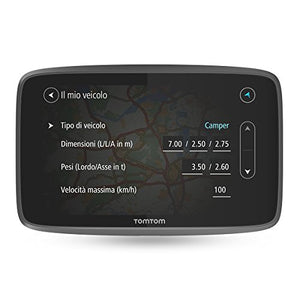 TomTom GO Camper Navigatore Satellitare per Camper, Caravan, Roulotte - 6...
