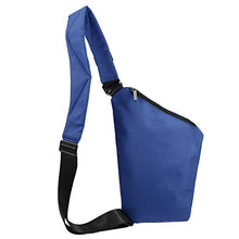 Carica l&#39;immagine nel visualizzatore di Gallery, Lixada Borsa Zaino Sling Toracica Anti Furto Spalla Blu Scuro