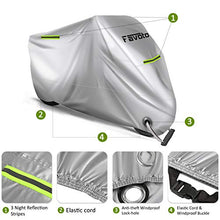 Carica l&#39;immagine nel visualizzatore di Gallery, Favoto Telo per Moto Impermeabile Coprimoto in Materiale Oxford Argento - Ilgrandebazar