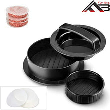 Carica l&#39;immagine nel visualizzatore di Gallery, Flybiz Premium Pressa per Hamburger - Set 3 in 1 - Stampo Hamburger... - Ilgrandebazar