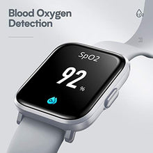 Carica l&#39;immagine nel visualizzatore di Gallery, HolyHigh Smartwatch Fitness Tracker con Touchscreen a Colori Grigio-blu