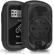Carica l'immagine nel visualizzatore di Gallery, TUSITA Custodia per Garmin Edge 130 - Cover protettiva in silicone NERO