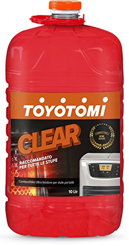 Toyotomi Clear 10 Litri, Combustibile Universale di alta qualità categoria,... - Ilgrandebazar