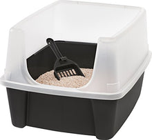 Carica l'immagine nel visualizzatore di Gallery, Iris Ohyama, lettiera per gatti con pala - Cat Litter Box - plastica, Grigio