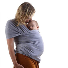 Carica l&#39;immagine nel visualizzatore di Gallery, Fascia Porta Bebè Marsupio Elastico Neonato Ergonomico Elegante 2a... - Ilgrandebazar
