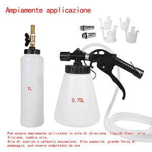 QUNNIE Dispositivo ad Aria compressa per Spurgo Freni, spurgo Freni Aria...