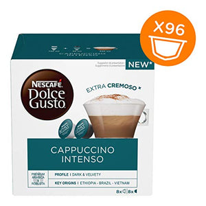Nescafé Dolce Gusto Cappuccino Intenso, 6 Confezioni da 16...
