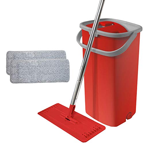 Balai Compact Malin - Scopa a testa extra larga e girevole a 360° con... - Ilgrandebazar
