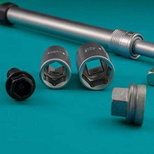 Set chiave a pipa telescopica per dadi da 4 pezzi | WIESEMANN 1893 | bussole... - Ilgrandebazar