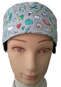 Cuffiette dentista Odontoiatria strumentale, per capelli lunghi. Con... - Ilgrandebazar