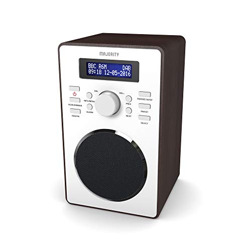 Majority Barton II Digitale DAB/DAB+ e FM radio, Doppio Allarme, Snooze Noce