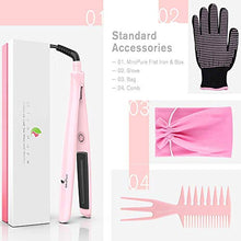 Carica l&#39;immagine nel visualizzatore di Gallery, MiroPure Piastra Capelli Professionale con LCD Display, Anti-crespo Piastra... - Ilgrandebazar