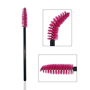 Huapan Pettine Ciglia e Sopracciglia, Scovolini Mascara Monouso 300 Pezzi,...