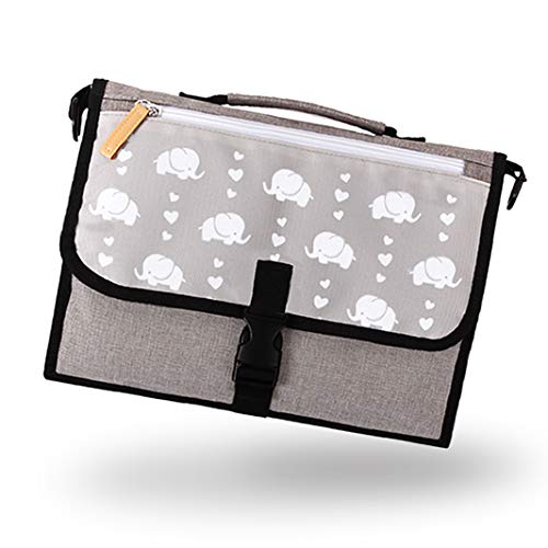Fasciatoio Portatile Pieghevole - BABYTREASURE - Tracolla e Volume 