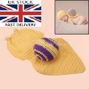 Grey Rabbit, neonato Baby Girl/Boy crochet Knit costume foto Prop fotografia... - Ilgrandebazar