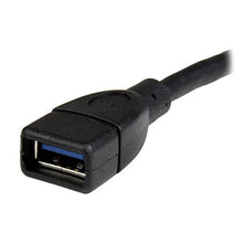 Carica l'immagine nel visualizzatore di Gallery, StarTech.com Cavo Prolunga USB 3.0 Tipo A, da 15 cm A ad A di Nero,...