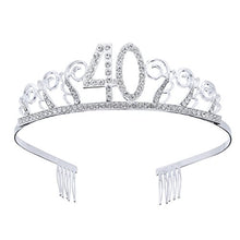Carica l&#39;immagine nel visualizzatore di Gallery, Rhinestone di cristallo Tiara compleanno Princess Crowns Pettini per... - Ilgrandebazar