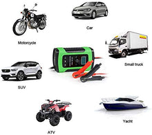 Carica l&#39;immagine nel visualizzatore di Gallery, Caricabatteria per auto e moto 12V 6A,mantenitore di carica batteria... - Ilgrandebazar