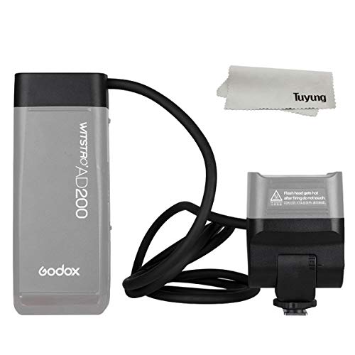 Godox EC200 200 W Extender Flash Head con cavo 2 m portatile fuori...